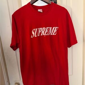 Supreme Vibrant Red Crewneck